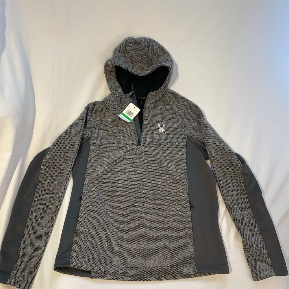 Spyder 1/4 zip hoodie NWT